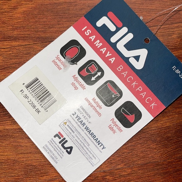 Fila Mini Backpack - Picture 7 of 8